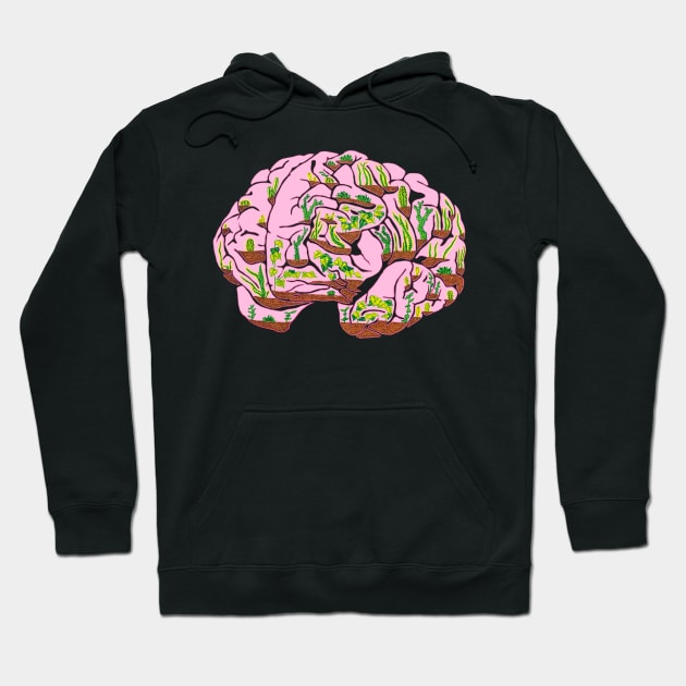 Brain Terrarium Hoodie by RaLiz